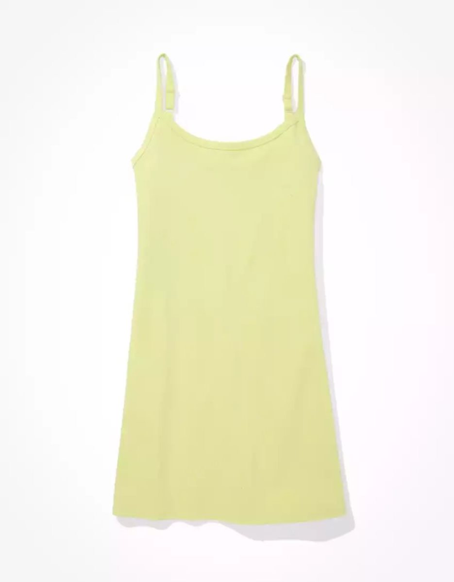 Mini Robe American Eagle AE Knit Cami Vert Clair Femme | DYL-45274122